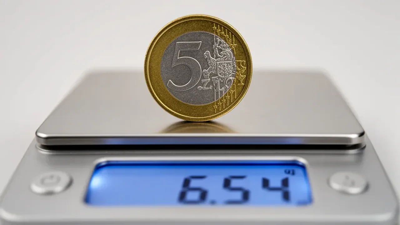 Ile waży 5 złotych? Dokładna waga monety to 6,54 grama