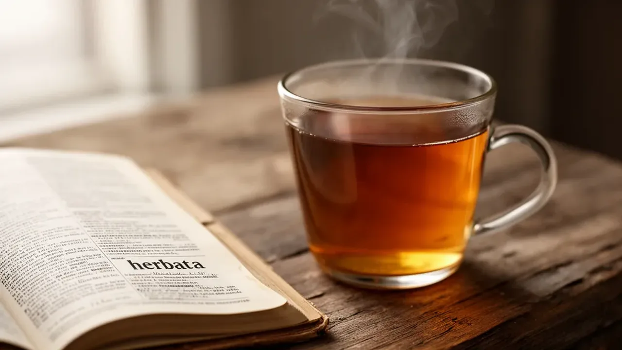 Jak się pisze herbata? Poprawna forma i etymologia słowa