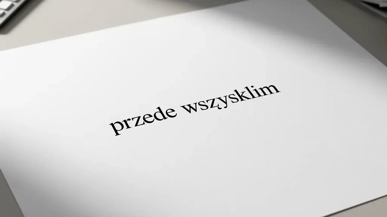 Jak poprawnie pisać wyrażenie przede wszystkim?