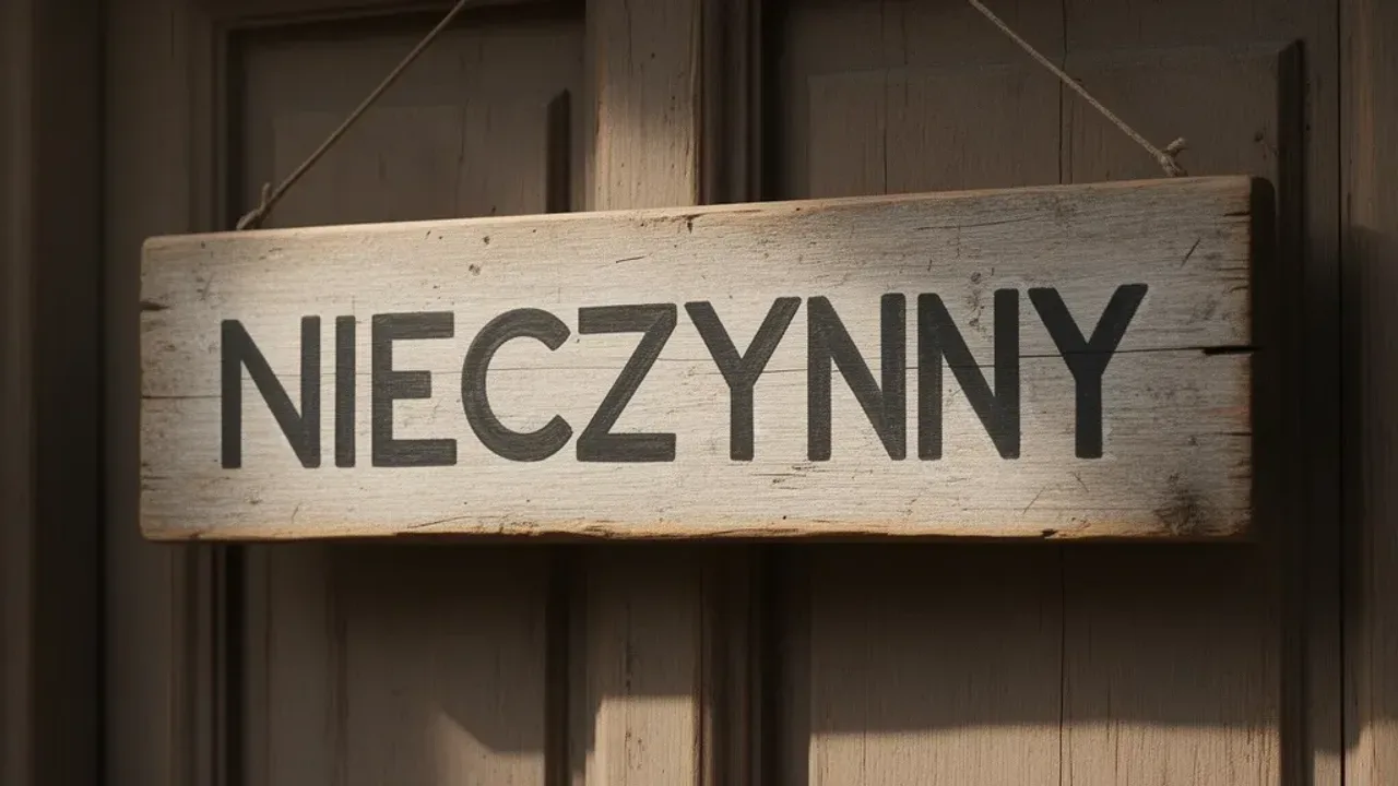 Nieczynny: piszemy razem czy osobno?