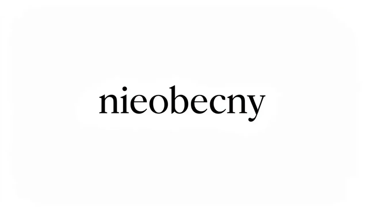 Nieobecny: jak poprawnie pisać to słowo?